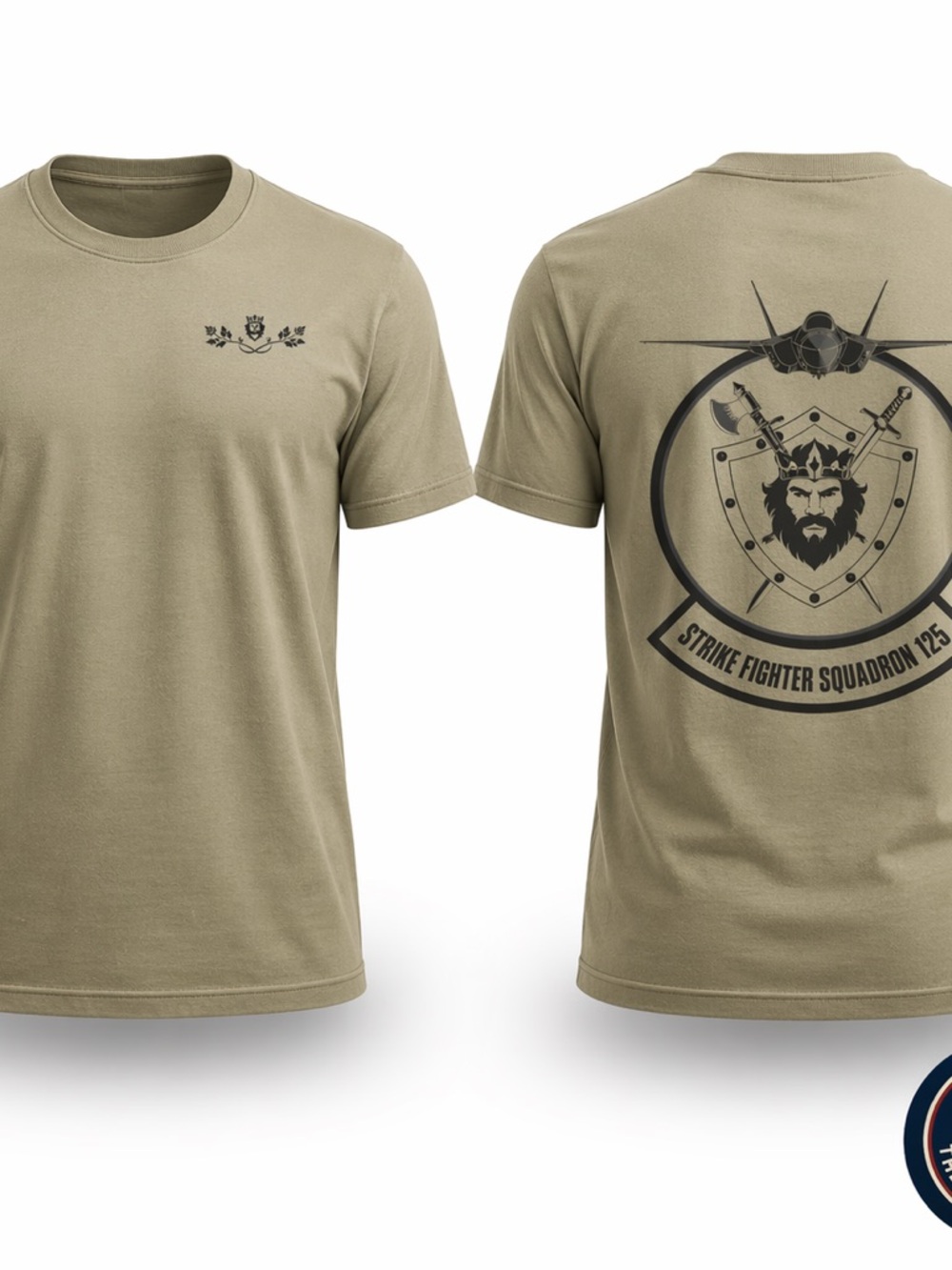 VFA 125 CPO Rothco Khaki Short Sleeve Tee